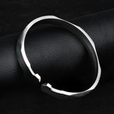 10mm Silver Flat Singaar Bangle