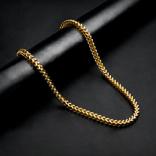 7mm FlexGold Square Wheat chain -318L