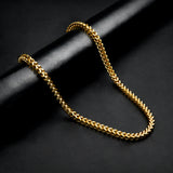 7mm FlexGold Square Wheat chain -318L