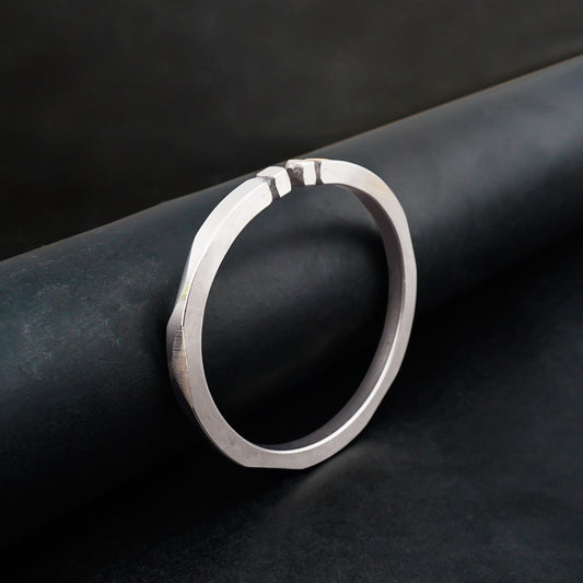 4.9mm Silver Singaar Bangle