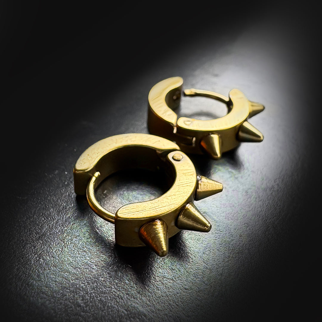 Men Spike Earrings