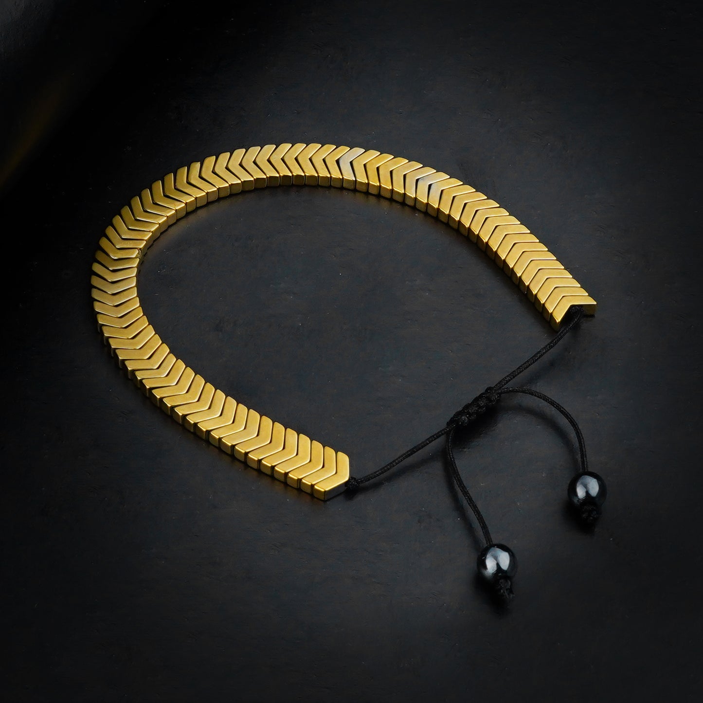 8mm Golden Arrow Bracelet-316L
