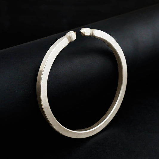 5mm Silver Plain Bangle