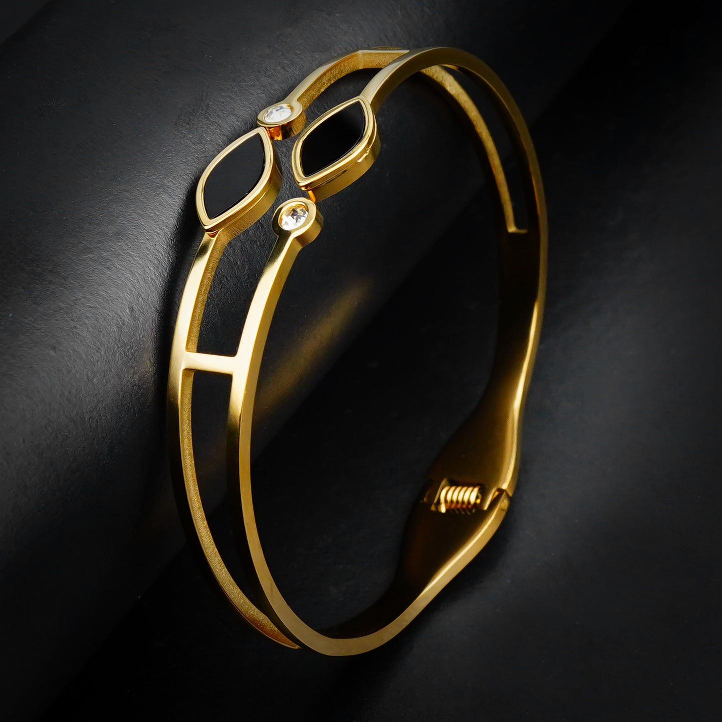 Golden Onyx Bangle-316L