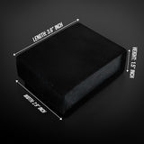 Box Dimensions: Width 2.9” inch, length 3.6” inch, height 1.5” inch.