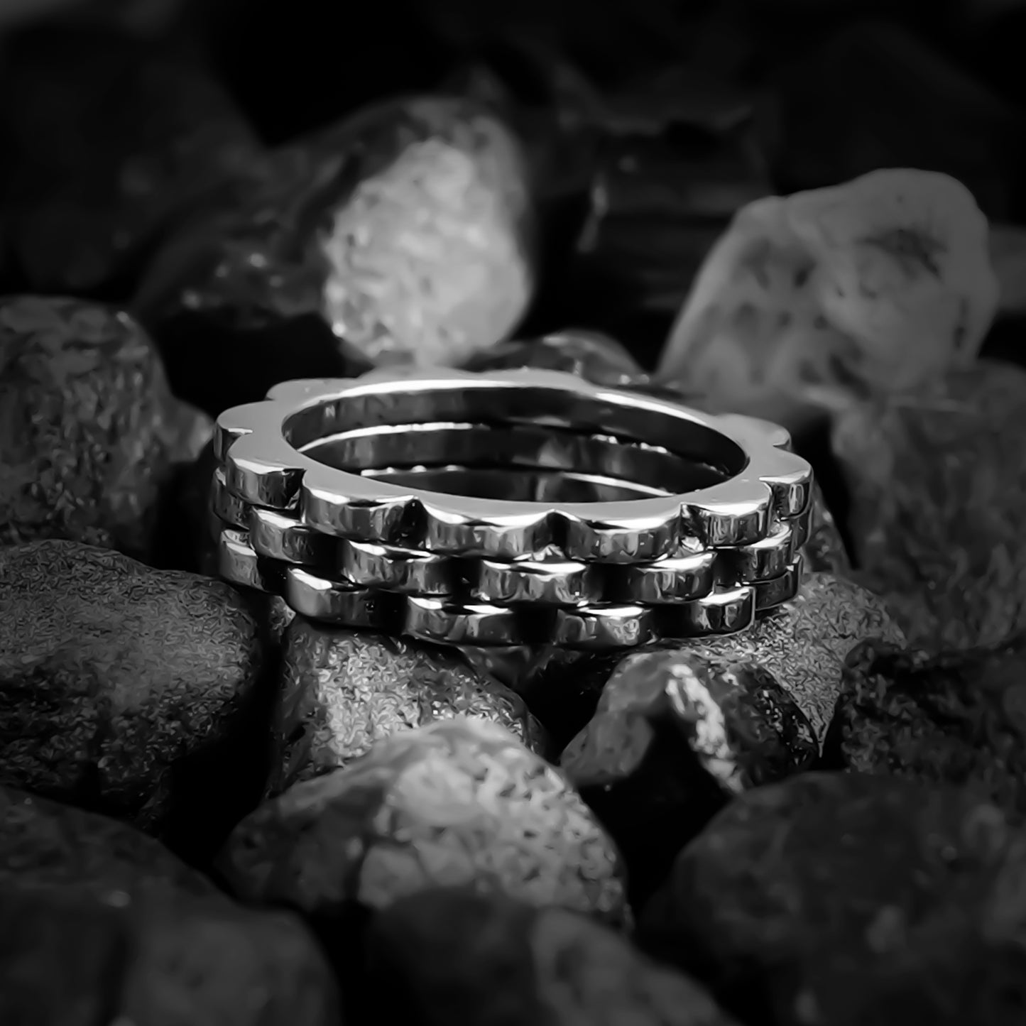 Silver Rolex Ring