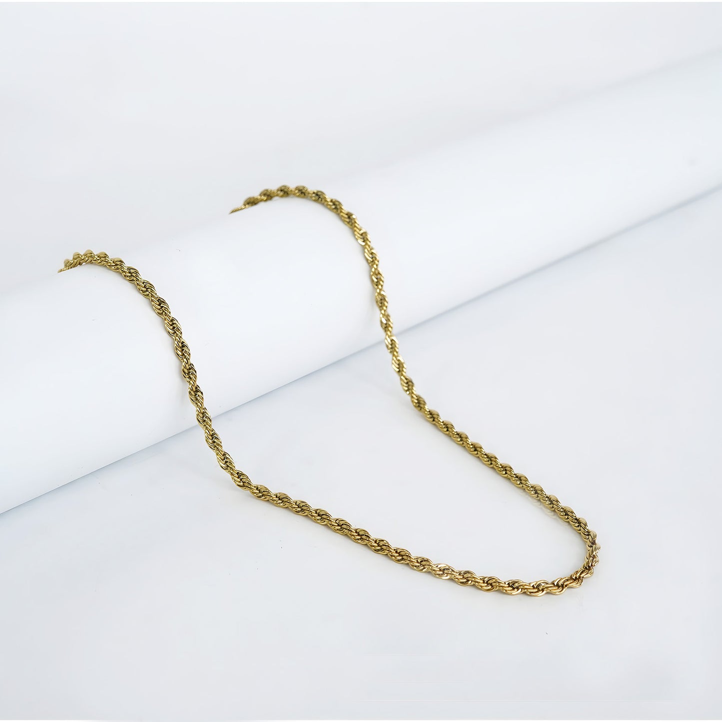 3.5mm Rope Neck Chain -316L