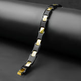 11mm Black Shine Magnetic Bracelet