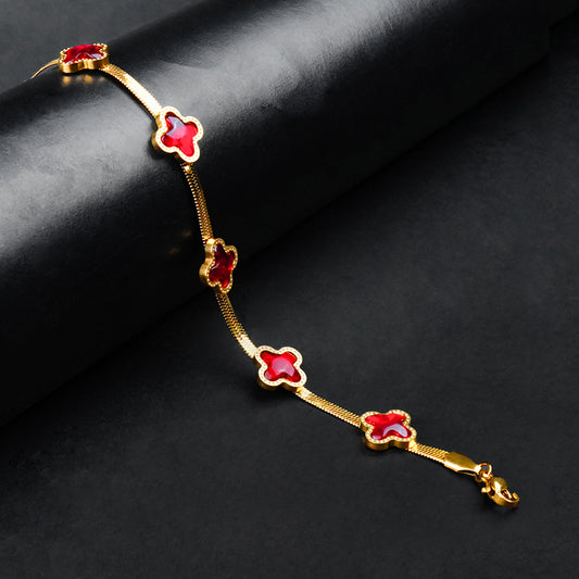 3mm Golden Red Vancleef -316L