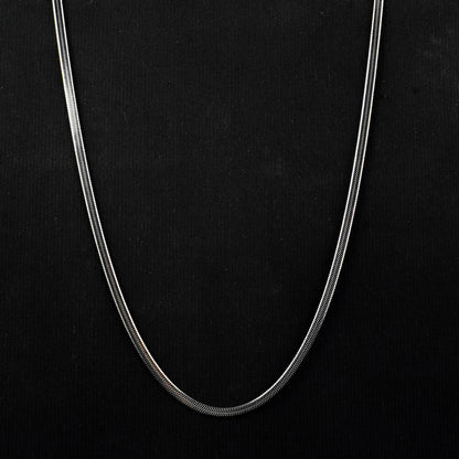 5mm Silver Flex Herringbone chain -316L