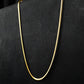 Pair Of Golden Flex Snake Chain Chain