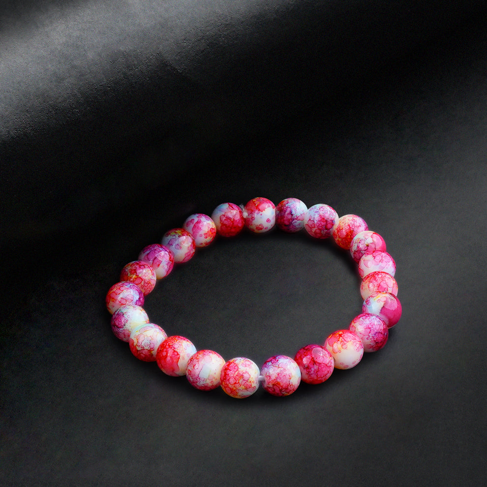 Bundle Of 5 Marble Beaded Bracelet