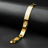 12mm Golden Majestic chain Bracelet -316L