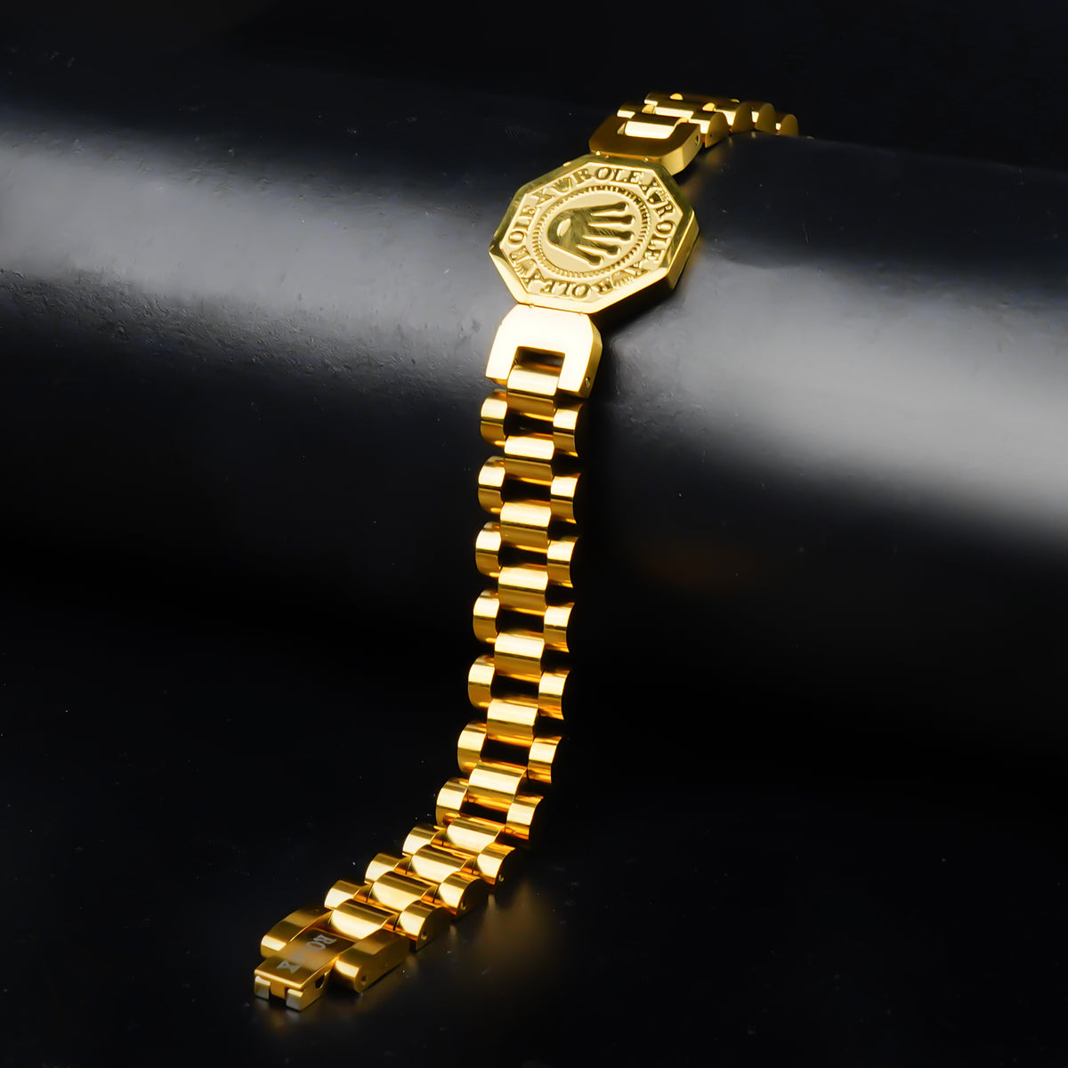 Golden Rolax Legacy Chain Bracelet -316L