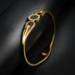 Golden Royal Numeric Bangle -316L