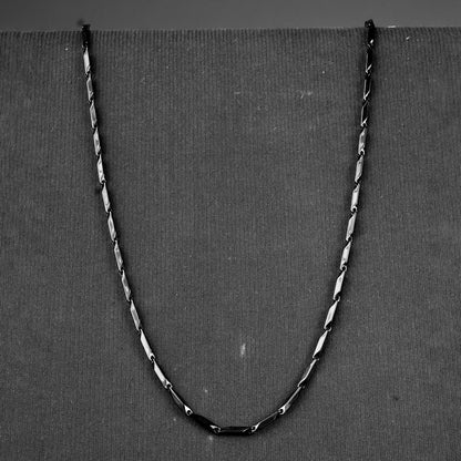 4mm Black Melon Seeds chain -317L