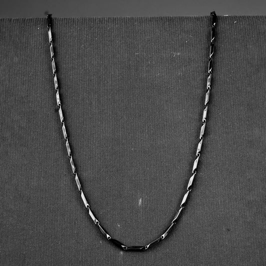 4mm Black Melon Seeds chain -317L