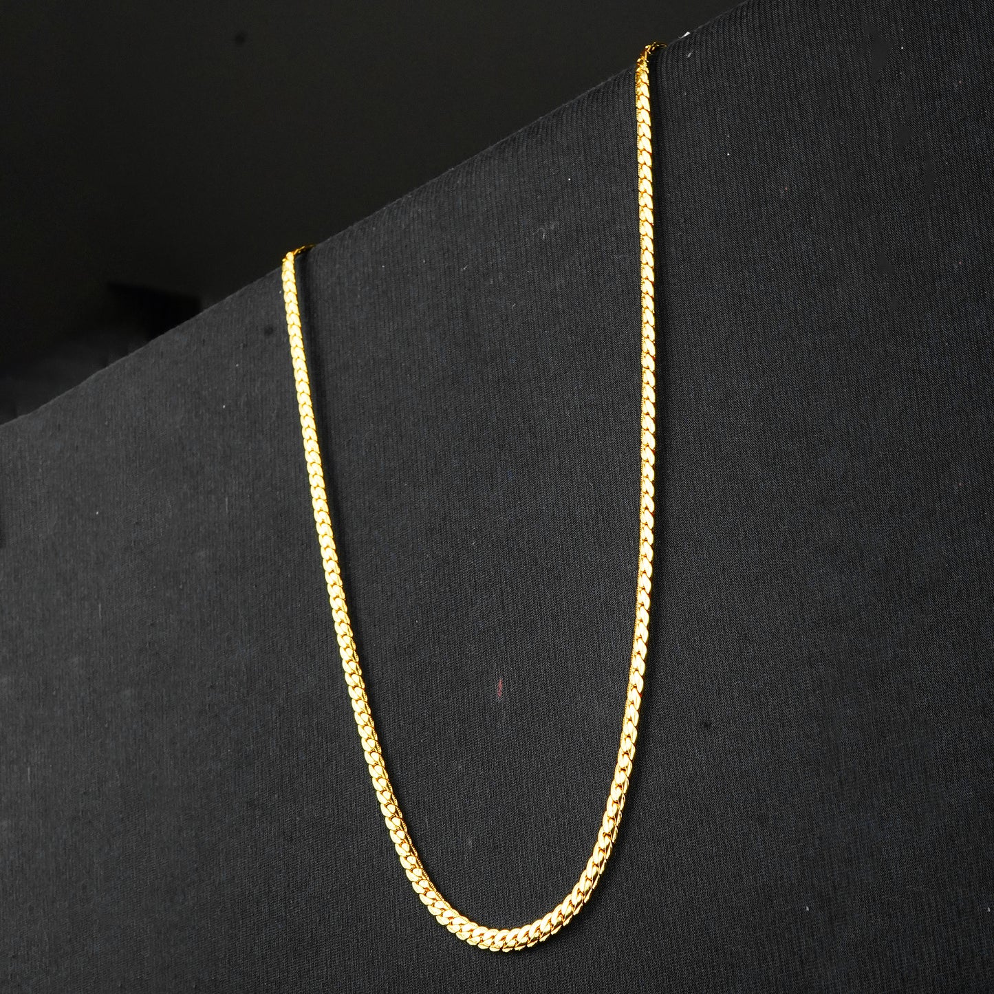 11mm Golden flex Cuban curb chain -316L