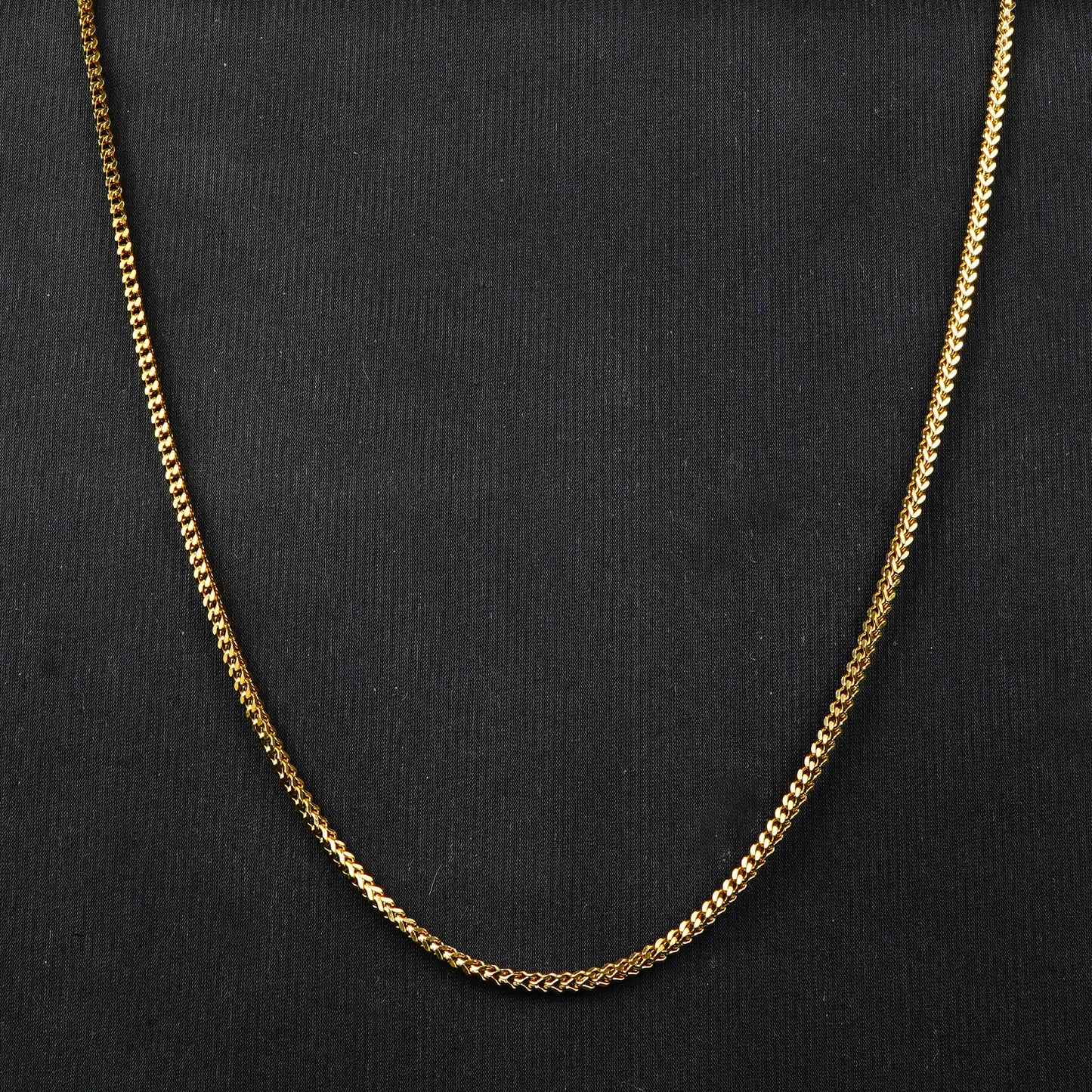 3mm FlexGold Square Wheat chain -316L