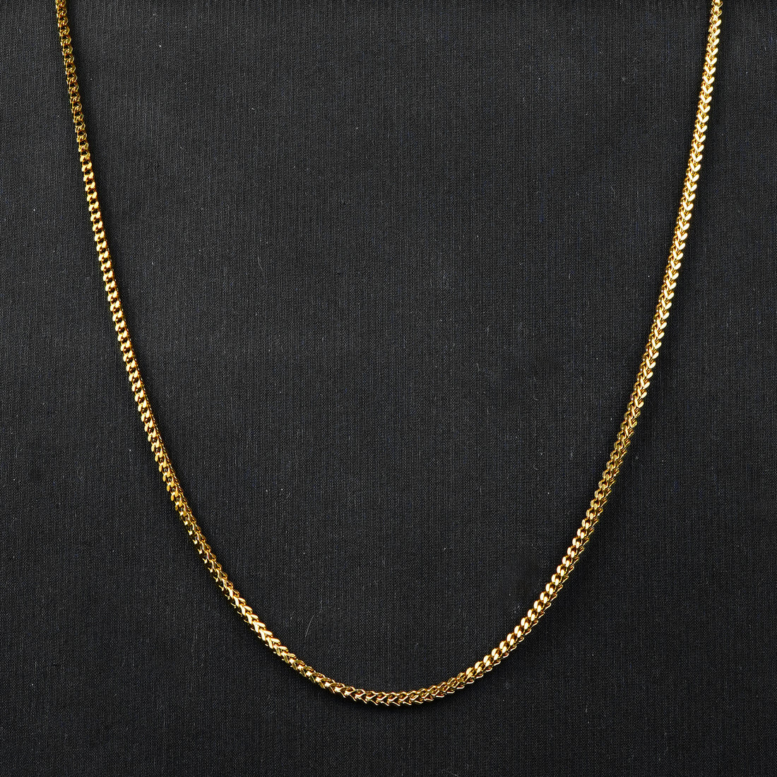 Buy 2.5mm Golden Square Wheat Neck Chain for Men | Baap.pk