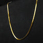 4mm Golden Flex Herringbone chain -316L