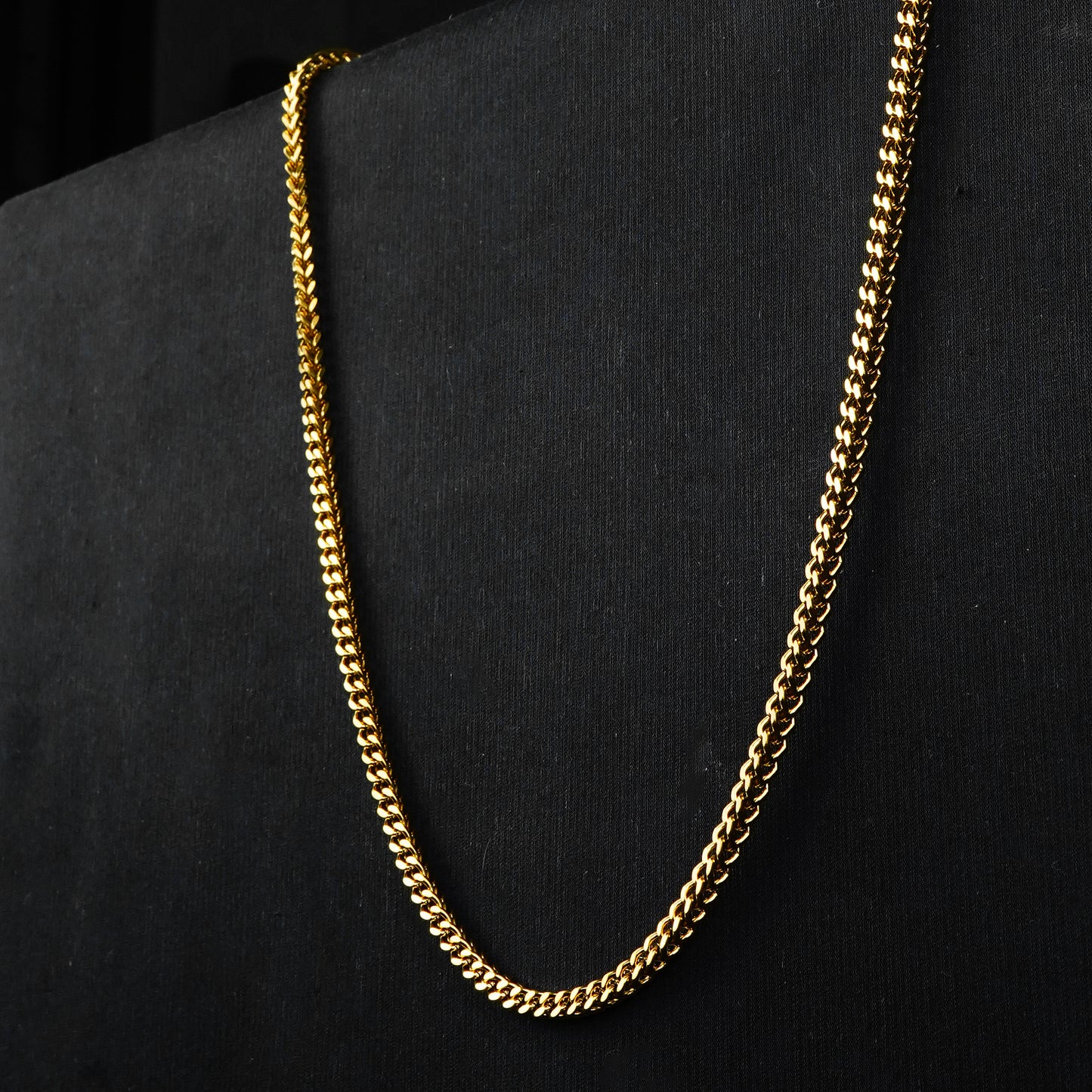 5mm FlexGold Square Wheat chain -317L