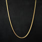 Pair Of Golden Flex Snake Chain Chain