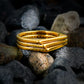 Golden Multilayer Ring-316L