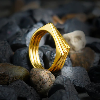 Golden Multilayer Ring