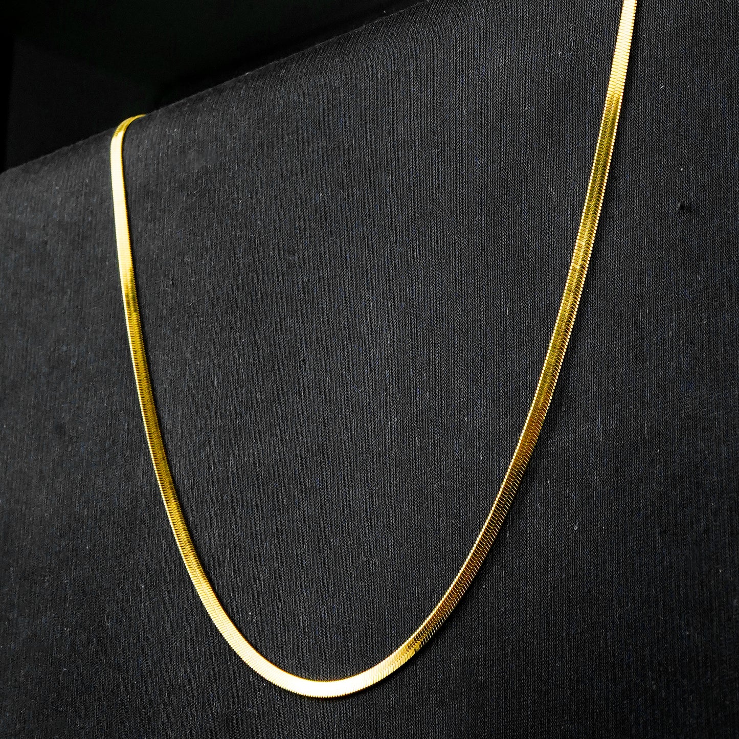 4mm Golden Flex Herringbone chain -316L