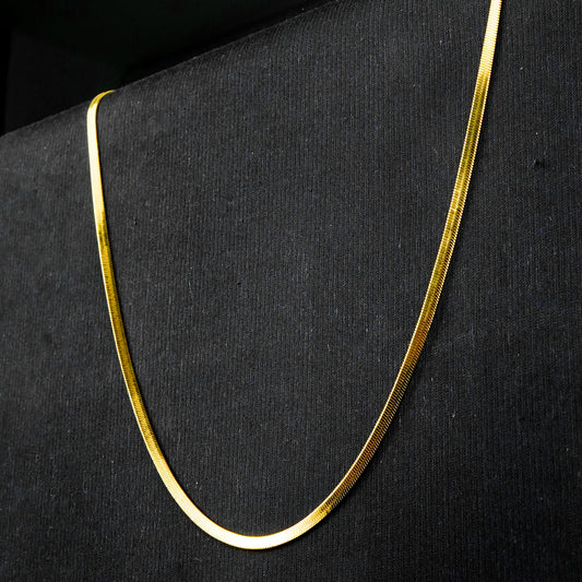 4mm Golden Flex Herringbone chain -316L