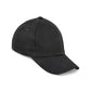 Classic Black Front Plain Fitted P-Cap