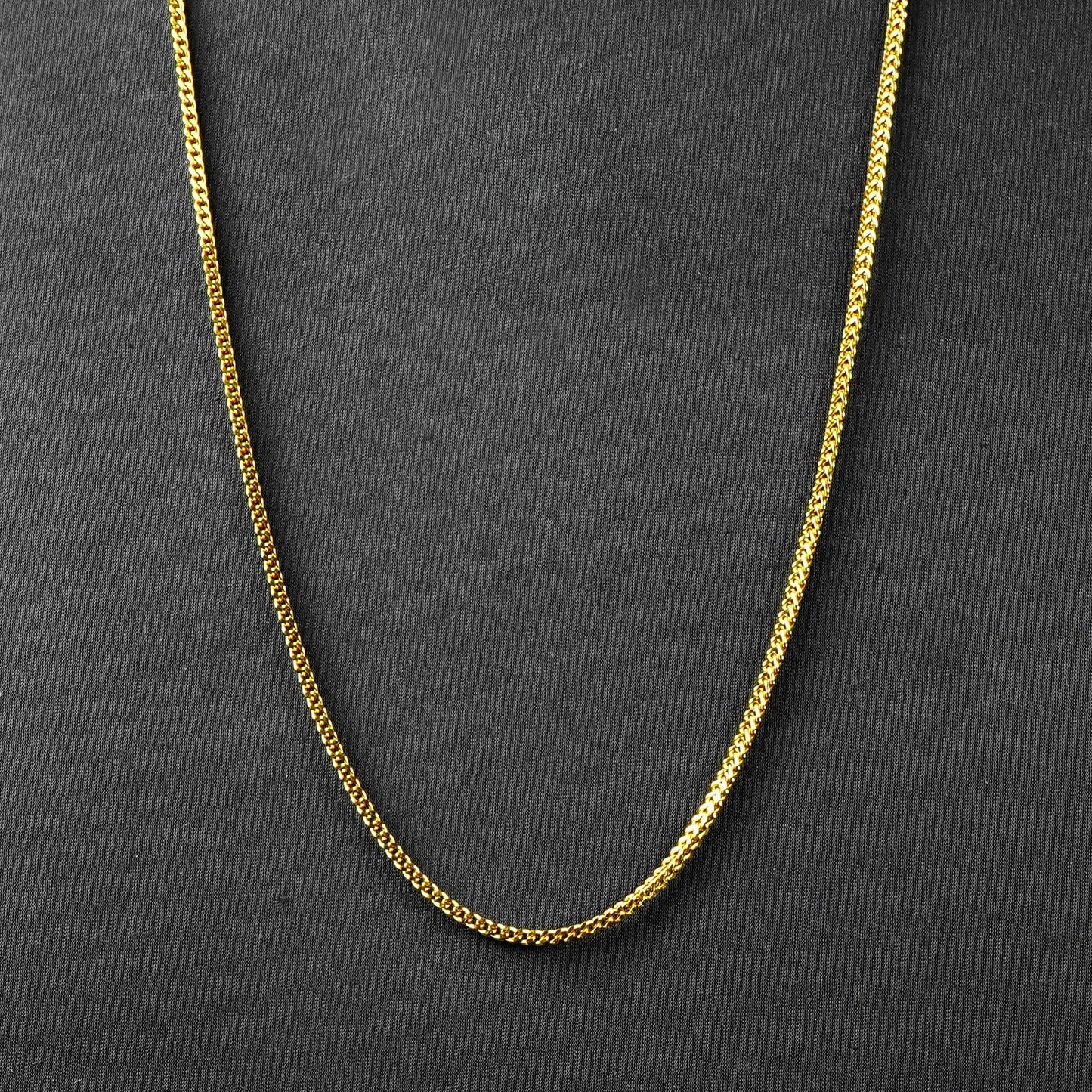 4mm FlexGold Square Wheat chain -316L