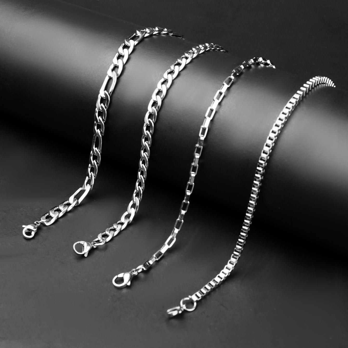 Silver Chain Bracelet for Men