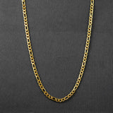 8mm Golden Flex Figaro Chain-316L
