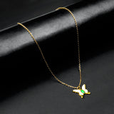Butterfly Pendant Necklace