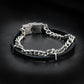 Fusion Double Layer Leather Strap Bracelet