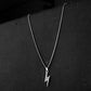 Flash pendant with silver Roundcut chain -317L