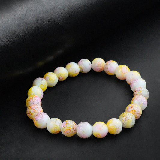 8mm MoonStone Beaded Women Bracelet