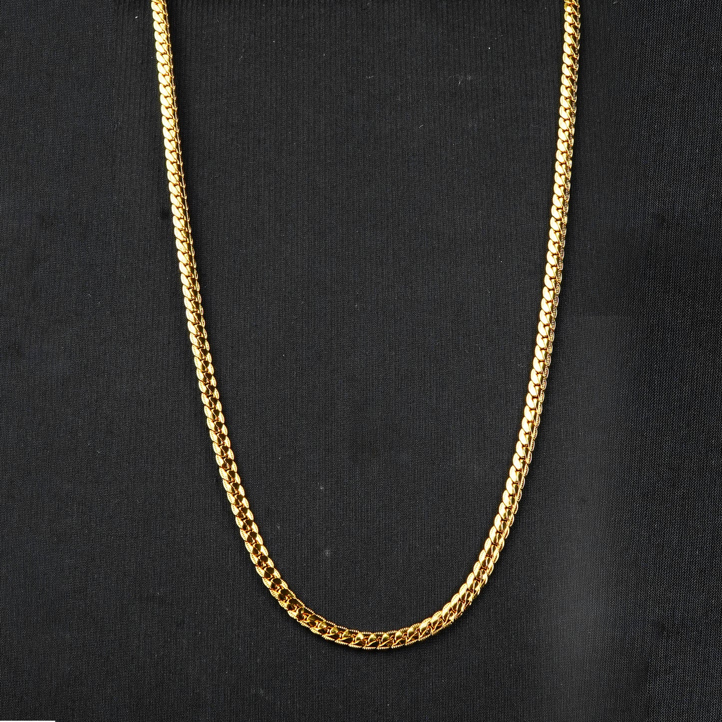 11mm Golden flex Cuban curb chain -316L