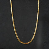 11mm Golden flex Cuban curb chain -316L