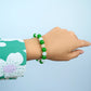 Green White Bracelet
