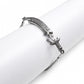 Silver Zulfiqar Sword Link Bracelet