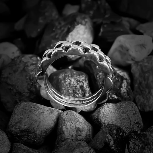 Silver Rolex Ring-316L 
