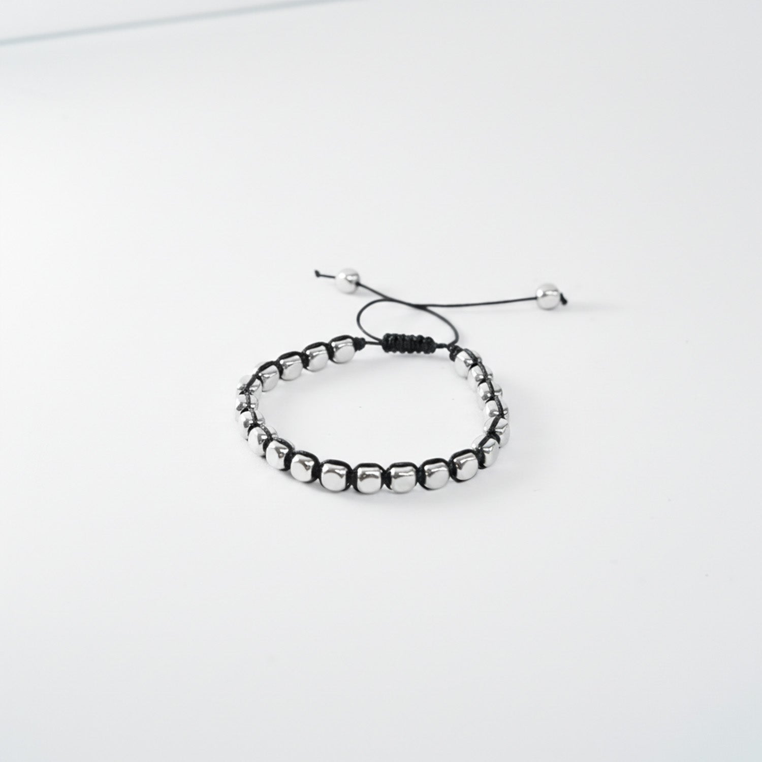 Silver Shamballa Bracelet