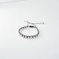 6.5mm Silver Shamballa Bracelet