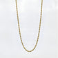 3.5mm Rope Neck Chain -316L