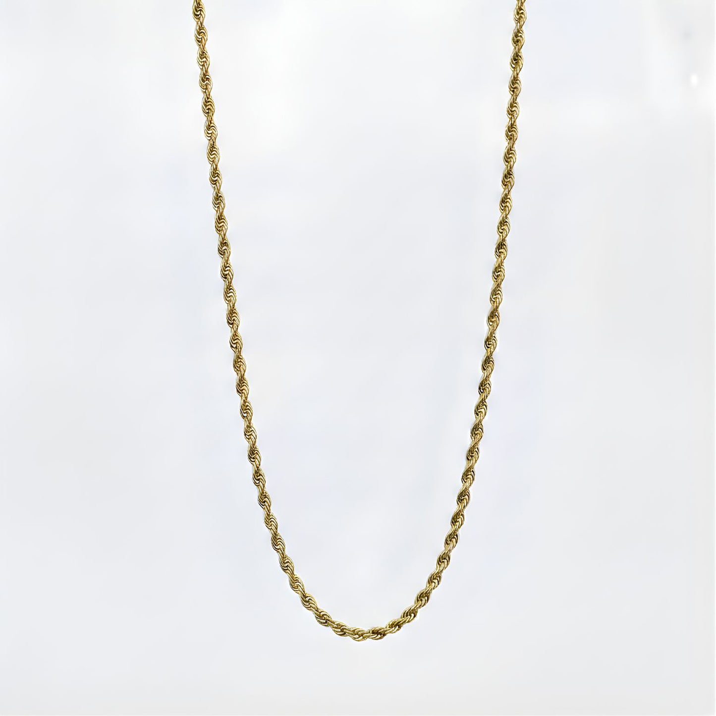 3.5mm Rope Neck Chain -316L