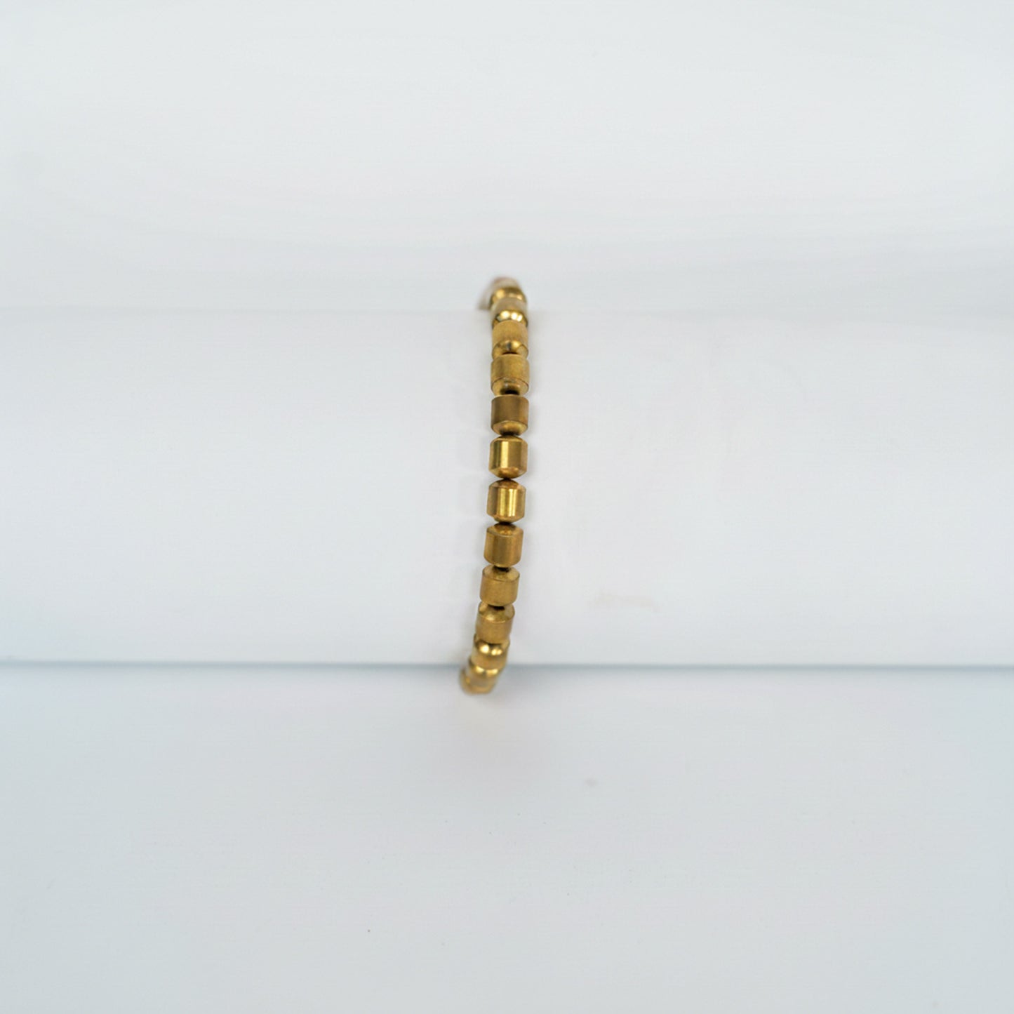 6.8mm Golden Hematite Bracelet.