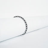 6.5mm Silver Shamballa Bracelet